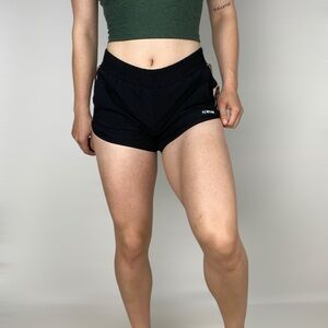 PE NATION‎ In Goal Short Gold Pocket Athletic Workout Running